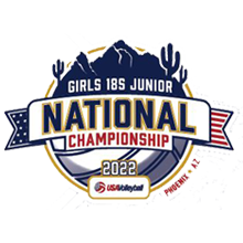 USAV Girls 18s Junior National Championship (2022) Logo