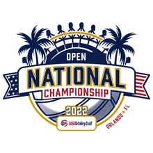 USA Volleyball Open National Championship (2022) Logo