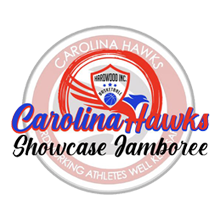 The 7th Annual Carolina Hawks Showcase Jamboree - Hardwood Inc. (2022) Logo