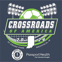 Crossroads of America College Showcase - GIRLS (2024) Logo