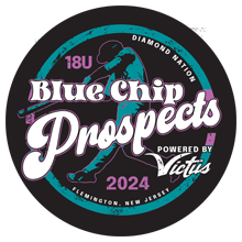 2024 17/18U Blue Chip Prospects Powered by Victus Logo