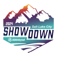 USA Volleyball Salt Lake City Showdown Girls 18s National Qualifier (2024) Logo