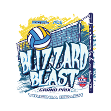 AAU Blizzard Blast and Boys ECPL Grand Prix (2025) Logo