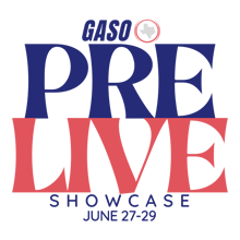 GASO Pre-Live Showcase (2025) Logo