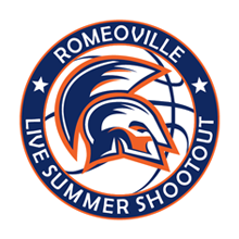 Romeoville Live Summer Shootout (2025) Logo