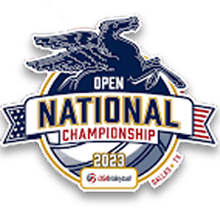 USA Volleyball Open National Championship (2023) Logo